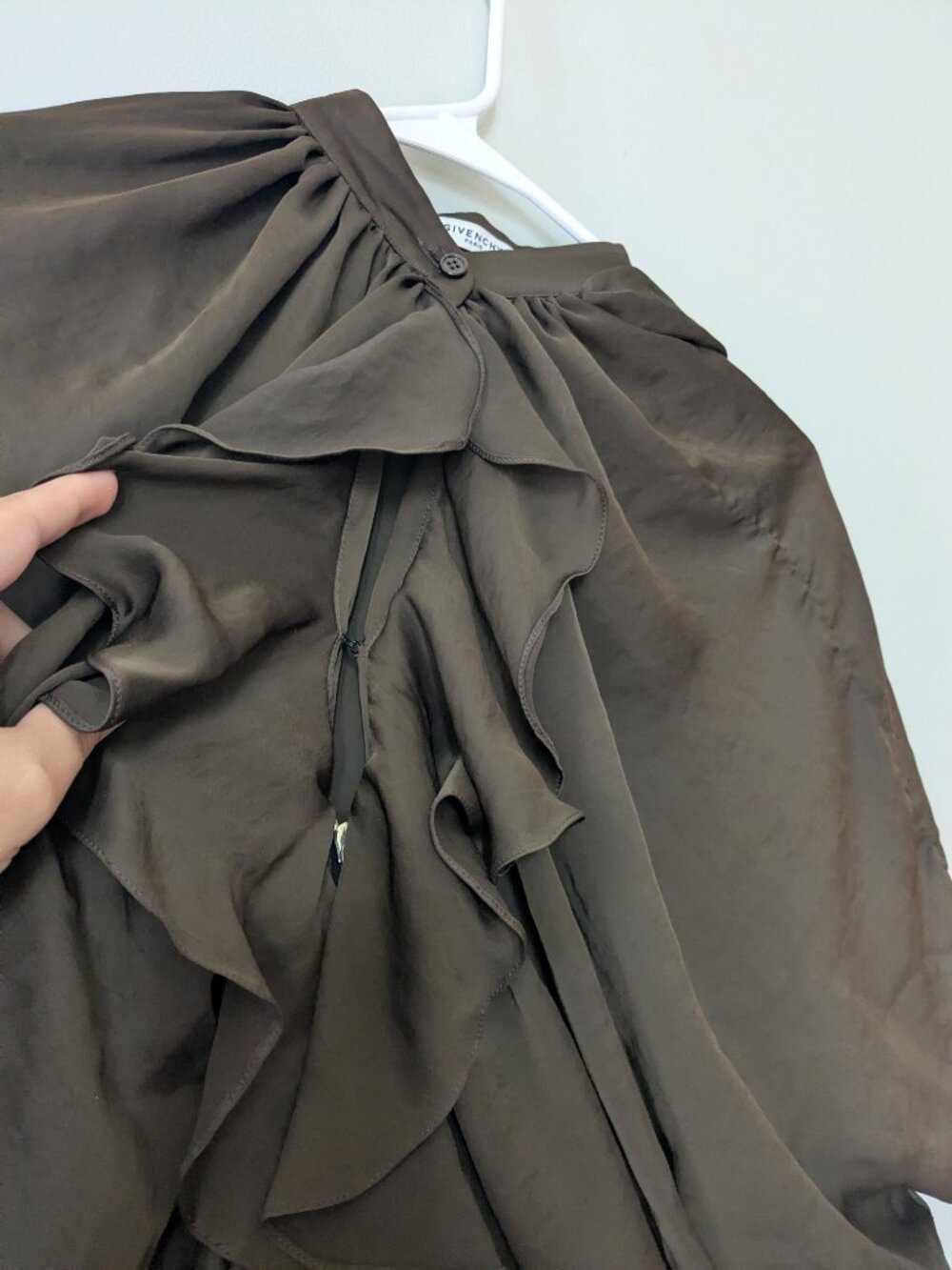 Givenchy Ruched Dress Size 42 - Picture 5 of 11